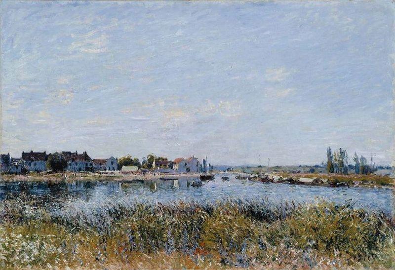 Alfred Sisley Le Matin France oil painting art